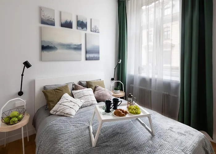 Modern Design In Center Dzīvoklis Riga